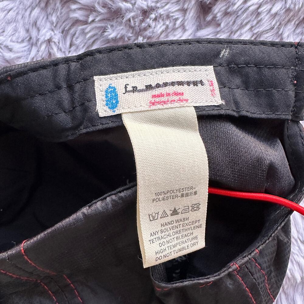 FP movement packable Hat Red Black Fold Baseball NWOT FREE PEOPLE - Picture 3 of 5